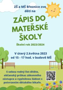 Zápis do MŠ
